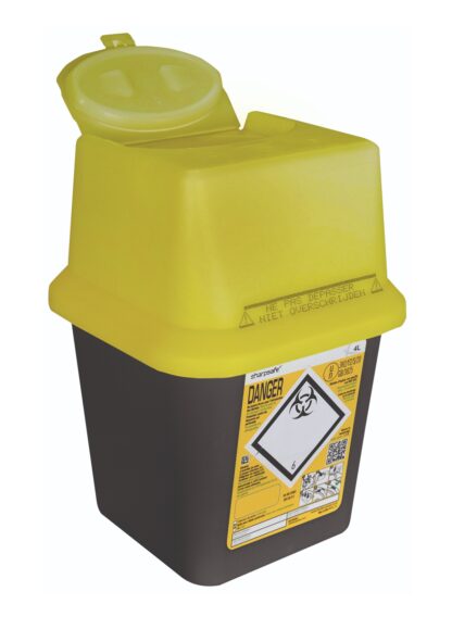 Collecteur d'aiguilles/boites déchets médicaux Sharpsafe® 4L 1503110080