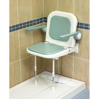 Fauteuil douche Maldives LARGE 75 x prof. 58,5 x haut. 81/106 cm  812029