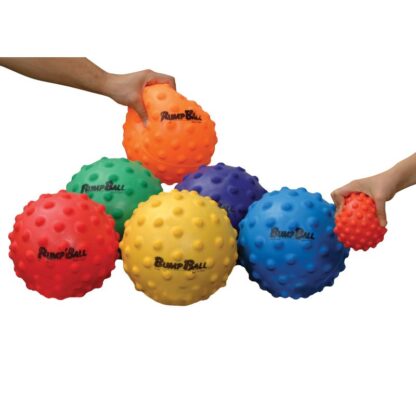 Lot de 6 ballons tactiles   404015