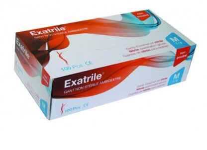 GANTS NITRILE M EXATRILE NON POUDRE 445504