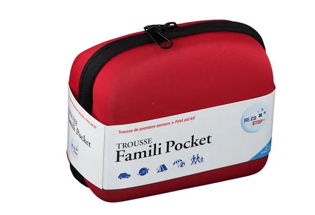 Trousse Secours Famili Pocket 2-4 Pers 14 x 12,5 x 7,5 cm