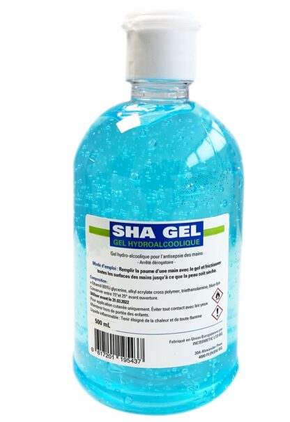 gel hydroalcoolique/GEL HYDROALCOOLIQUE 500ML 437