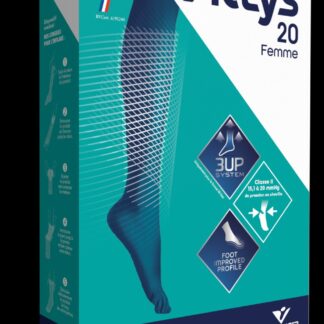 CHAUSSETTES CL2 ACTYS FEMME orthopédie T2 NORMAL BEIGE PIED OUVERT 3664540012885