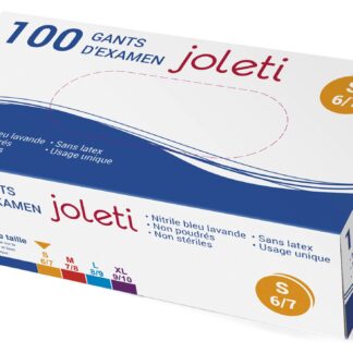 GANTS TAILLE S NITRILE JOLITI X100 1106001061