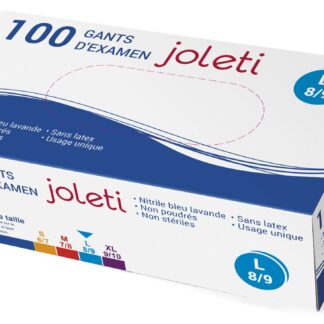 GANTS D EXAMEN L/T3 8/9 NITRILE JOLETTI 1106003061